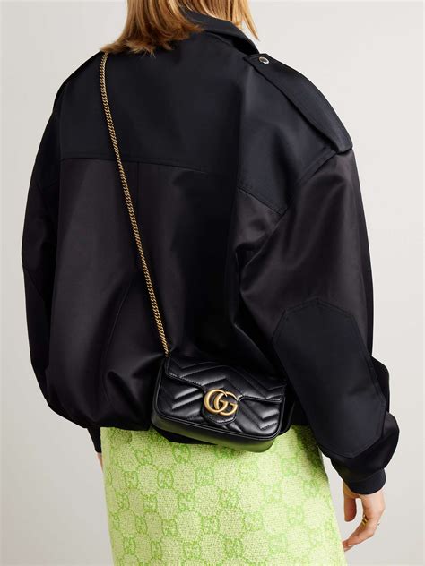 gucci quilted leather marmont small shoulder bag|Gucci Marmont matelassé shoulder bag.